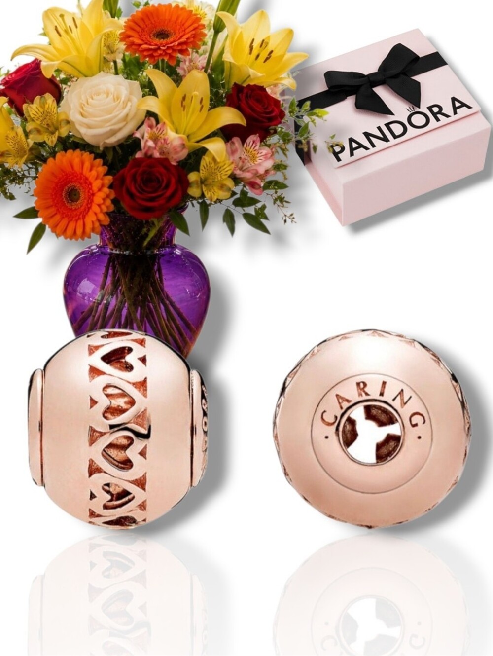 PANDORA Rose™️ Essence Caring Charm Retired